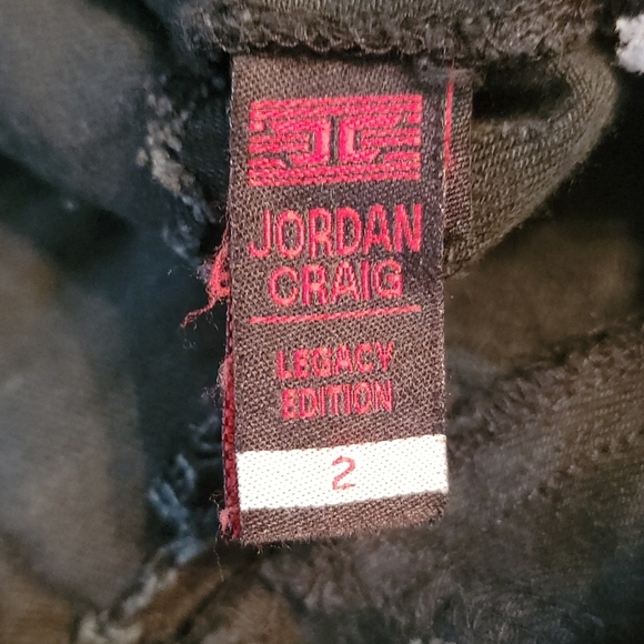 Jordan Craig Legacy Edition Distressed Black Denim Jean Jacket Toddler Size 2 - Picture 7 of 9